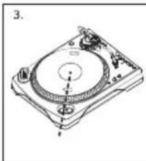ION LP2CD USB - INSTALLATIE PLATEAU - 3