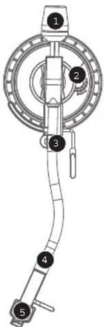 ION LP2CD USB - TONEARM OVERVIEW - 1