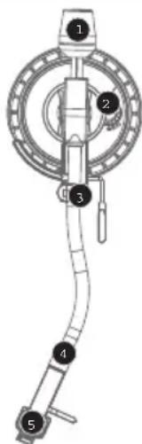 ION LP2CD USB - BRAS de lecture - 1