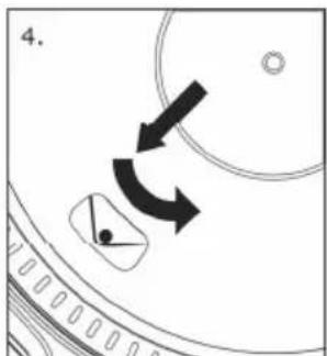 ION LP2CD USB - PLATTER SETUP - 4