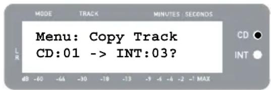 ION LP2CD USB - OPCIONES DEL MENU DEL MODO DE REPRODUCTOR DE CD - 1