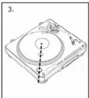 ION LP2CD USB - PLATTER SETUP - 3
