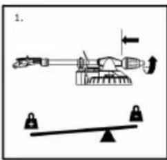 ION LP2CD USB - AUFBAU DES TONARMS - 2