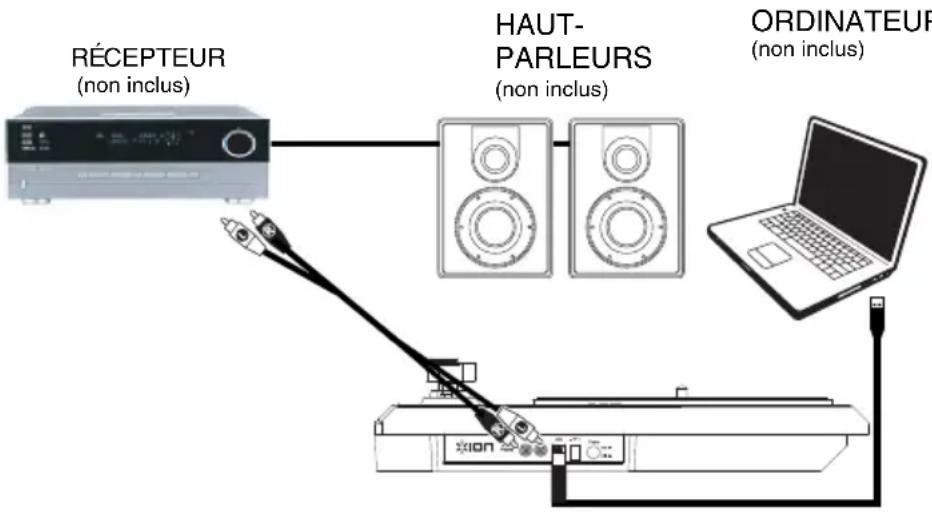 ION Archive LP - Schéma de Connexion - 1