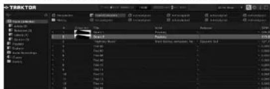 Reloop RMP3 ALPHA - Mode navigation : - 1