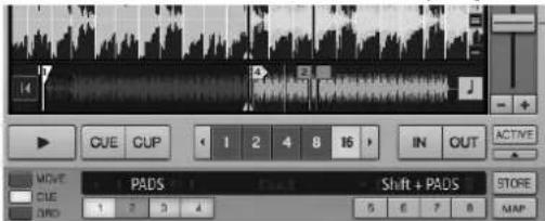 Reloop RMP3 ALPHA - Normal mode: - 1