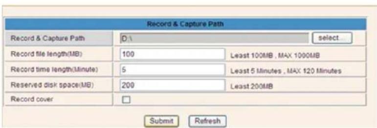 DENVER IPC330 - Enregistrement et capture - 1