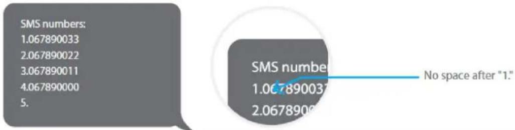 DENVER HSA120 - INSÉRZ UNE CARTE SIM DANS LE PANNEAU DE COMMANDE - 1