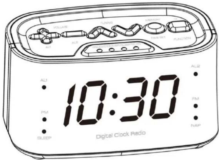 TECHNOLINE WT 465 - DIGITÁLNÍ RADIOBUDÍK - 1