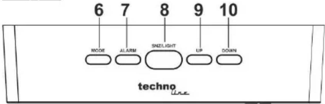 TECHNOLINE WT 475 - Overzicht: - 2