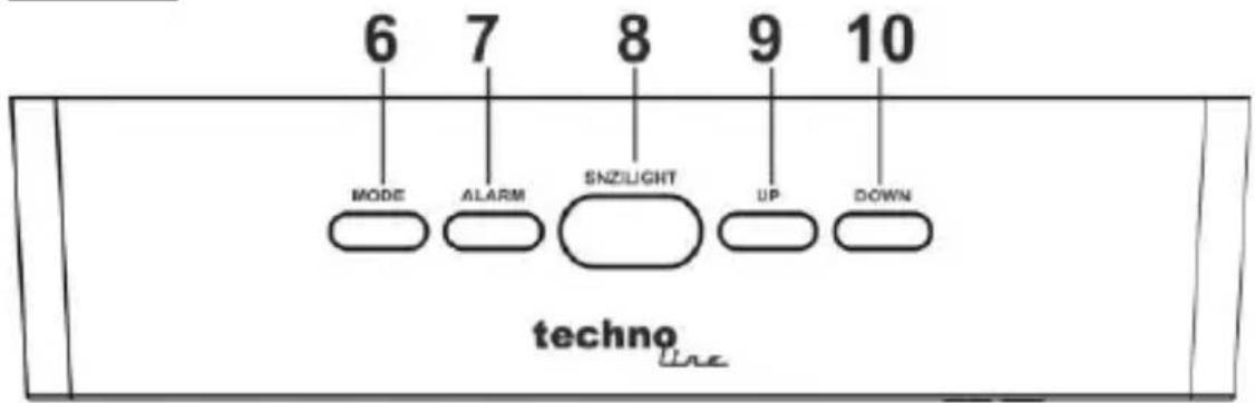 TECHNOLINE WT 475 - Übersicht: - 2