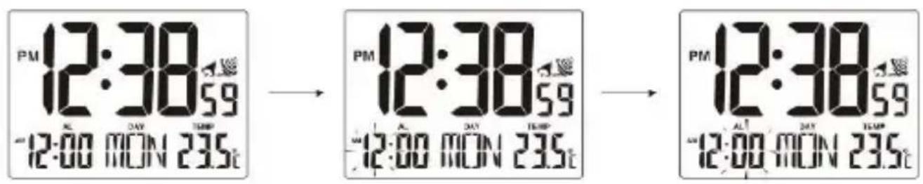 TECHNOLINE WT 195 - ALARMTIJD INSTellen - 1