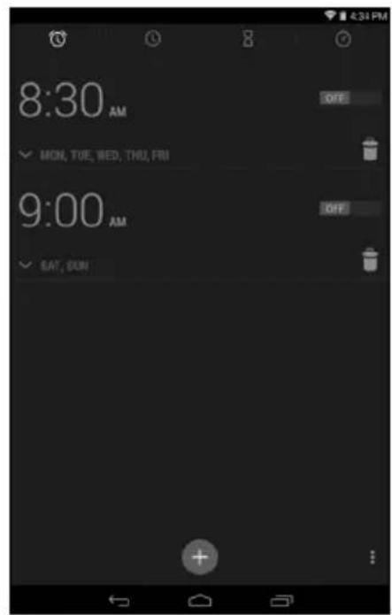 ACER Iconia Talk S - Régler les alarmes - 1