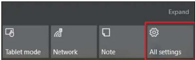 ACER Switch 5 - Changer les paramètres du pavé tactile - 2