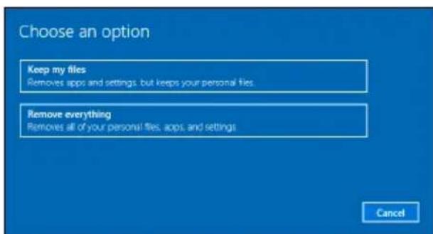ACER Switch 5 - Réinitialiser ce ordinateur et tout supprimer - 2
