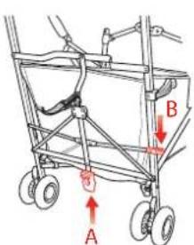 MACLAREN Easy Traveller - FOLDING THE MACLAREN EASY TRAVELLER - 1