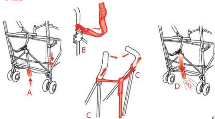 MACLAREN Easy Traveller - INSTRUCTIONS POUR ENLEVER LE SIÉGE AUTO POUR BÉBÉ DU MACLAREN EASY TRAVELLER - 2