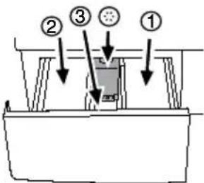 BEKO WMB 71413 LM - Waschmittelschublade - 1