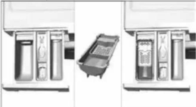 BEKO WMB 71413 LM - Flüssigwaschmittelbehälter: - 1
