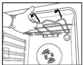 PRIVILEG PCCO 802261 - ABSENKEN DES OBEREN GRILLEELEMENTS (NUR BEI EINIGEN MODELLEN) - 1