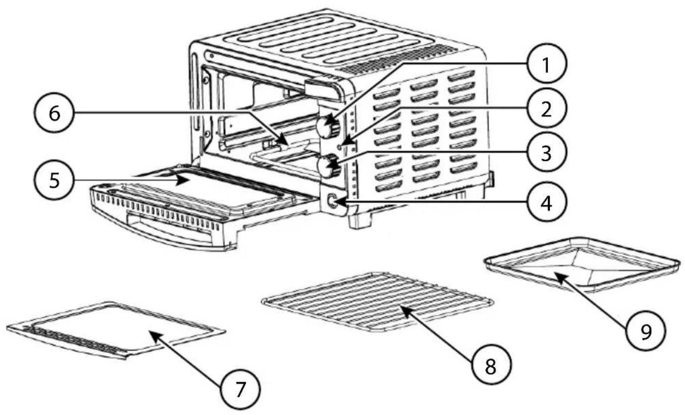 Micromaxx MD 15720 - Overzicht van het apparaat - 1