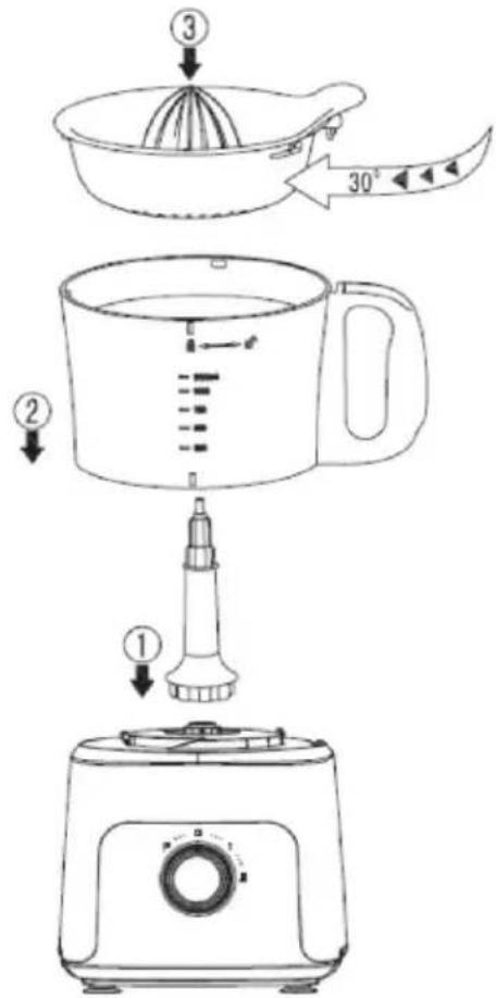 Micromaxx MD 15482 - Ruhrschüssel mit Zitrusperse montieren - 1