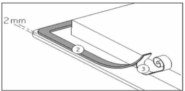 ILVE HVI90TC - How to stick the gasket: - 1