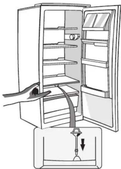 PRIVILEG PRC 381W A - HOW TO DEFROST AND CLEAN THE REFRIGERATOR - 1