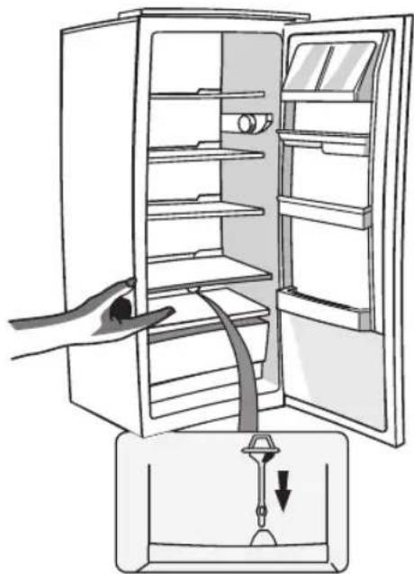 PRIVILEG PRC 331I A - HOW TO DEFROST AND CLEAN THE REFRIGERATOR - 1