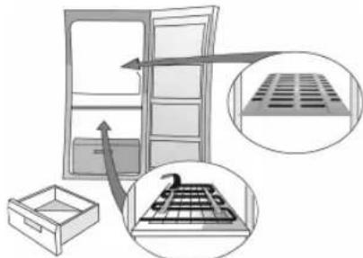 PRIVILEG PFV 231W A - Hvordan man tar ut skuffene - 1