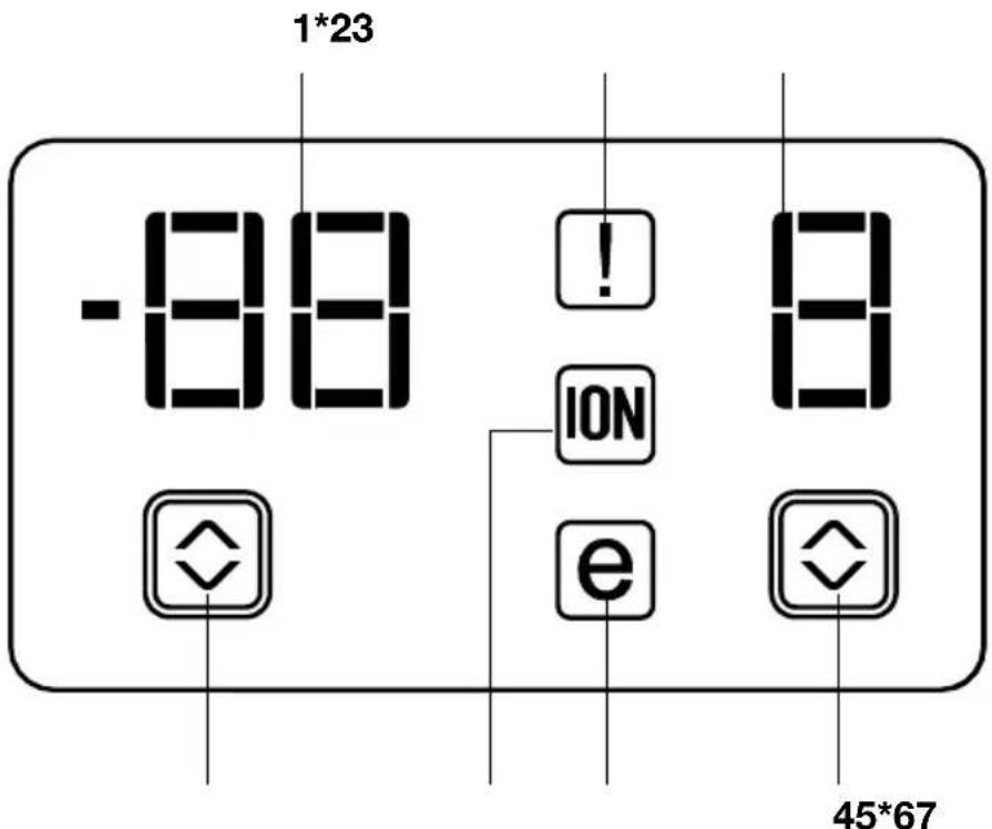 BEKO GNE 60021 X - Indicator Panel - 1