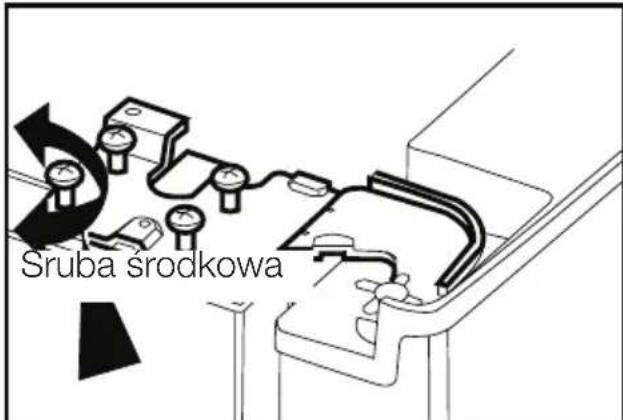 BEKO GNE 60021 X - Ustawianie szczeliny między górnymi drzewczkami - 5