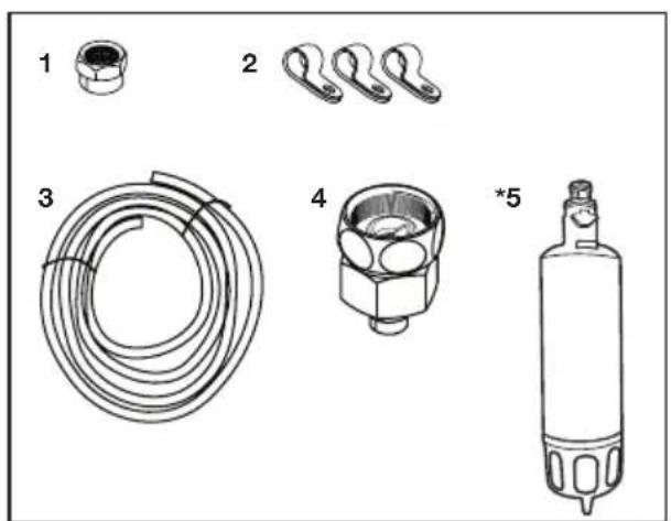 BEKO GNE 60520 DX - Wasserfilter installieren (bei bestimmen Modellen) Ihr Kuhlgerät kann über zwei unterschiedliche Wasseranschluss mit Frischwasser versorgt werden: Über die normale Kaltwasserleitung oder über einen Wasserbehälter. Installationsvoraussetzungen - 1