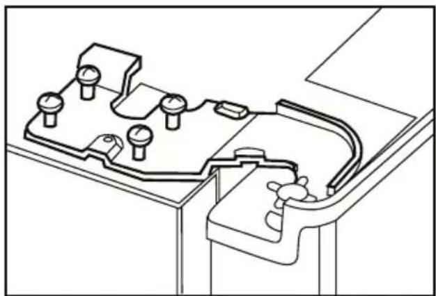 BEKO GNE 60520 DX - Spalt zwischen den Türen anpassen - 4
