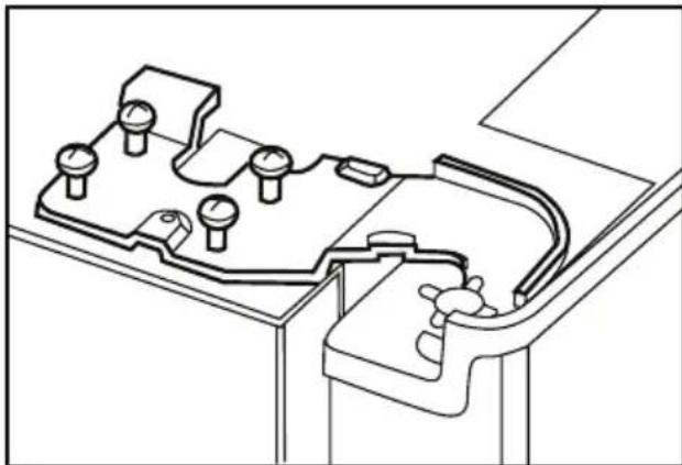 BEKO GNE 60520 DX - Justering af afstanden mellem overste lage - 4