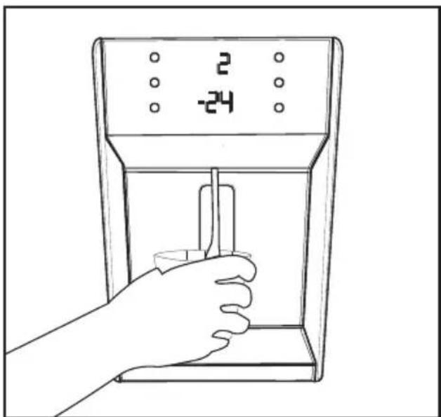 BEKO GNE 60520 DX - Socle du distributeur - 1
