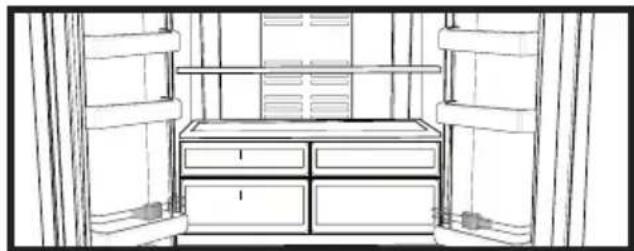 BEKO GNE 60520 DX - Éclairage bleu - 1