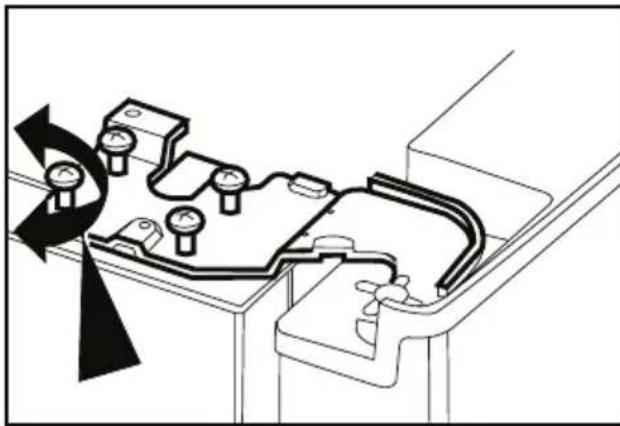 BEKO GNE 60520 DX - Justering af afstanden mellem overste lage - 5