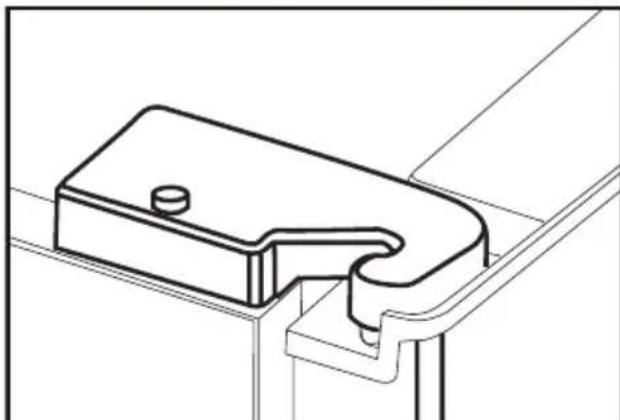 BEKO GNE 60520 DX - Justering af afstanden mellem overste lage - 6