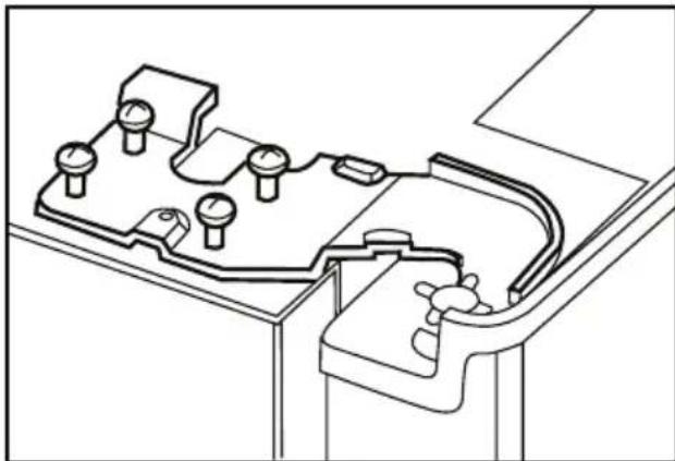 BEKO GNE 60520 DX - Yläoven raon säätäminen - 4
