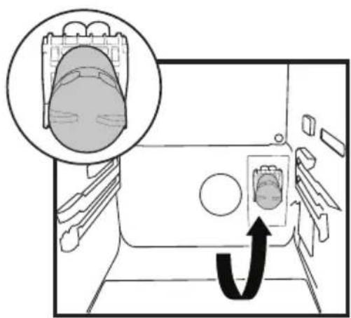 BEKO GNE 60520 DX - Anslutning av vattenslang till vattentillbringare - 2