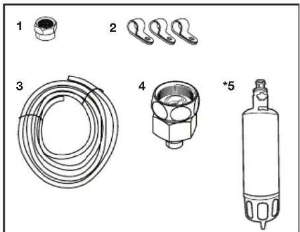 BEKO GNE 60520 DX - Raccordement du tuyau d'alimentation en eau au réfrigérateur - 1