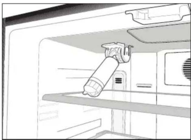 BEKO GNE 60520 DX - Raccordement du tuyau d'alimentation en eau à l'arrivée d'eau - 8