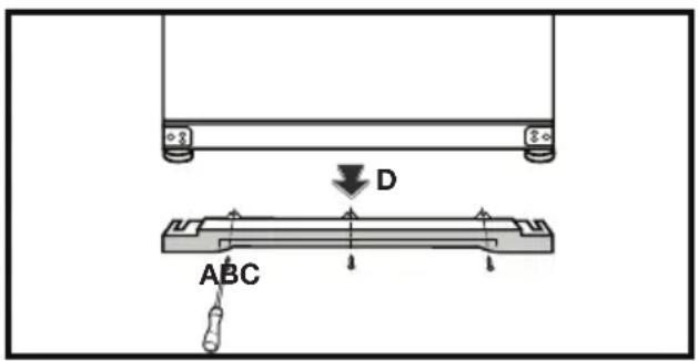 BEKO GNE 60520 DX - Golvbalansjustering - 1