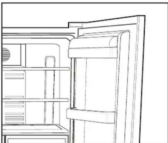 BEKO GNE 134620 E - Posuvné police telesa so zadnými závesmi - 2