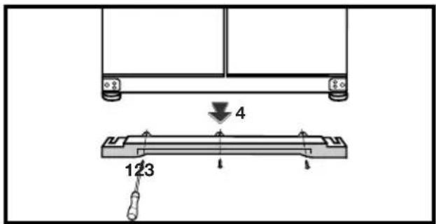 BEKO GNE 134620 E - Wyrównanie nierówności podłogi - 1