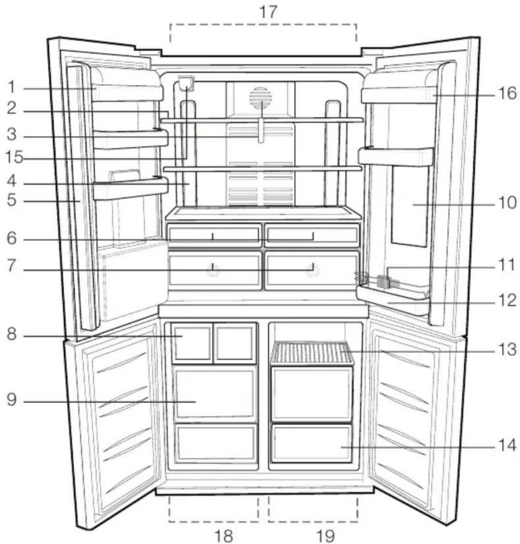 BEKO GNE 134620 E - Oto Wasza chłodziarka - 1