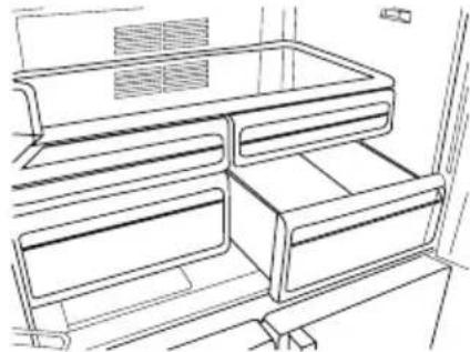 BEKO GNE 134620 E - Priečinok na zeleninu a ovocie - 1