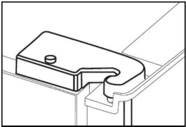 BEKO GNE 134620 E - Nastavenie medzery medzi hornými dverami - 4