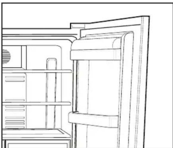 BEKO GNE 134620 E - Butter &amp; Cheese Section - 1